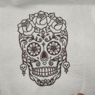 Day of the Dead Skull Design