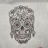 Day of the Dead Skull Design