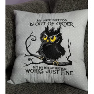My Nice Button Owl Quote