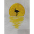 Flamingo In Moonlight