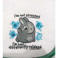 I'm Not Stressed Funny Rabbit Quote 