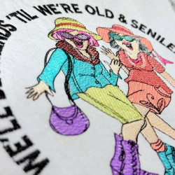 Friendship Old Ladies Funny Quote