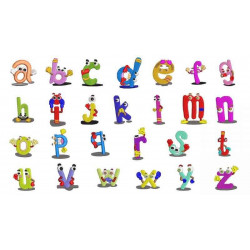A to Z Small Alphabets