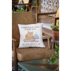 A Woman Needs a Cat Quote