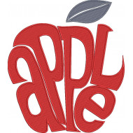 Apple Word Art