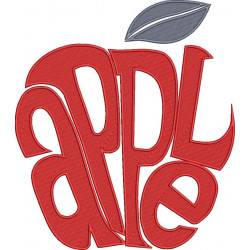 Apple Word Art