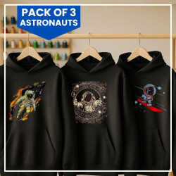 Pack of 3 Astronaut Embroidery Designs