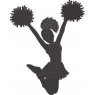 Cheerleader Silhouette