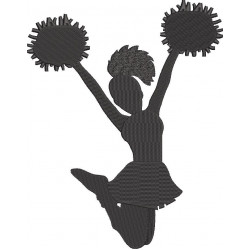 Cheerleader Silhouette
