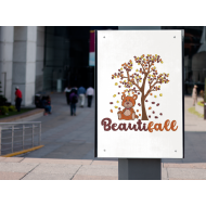 Beautifall Tree And Teddy 