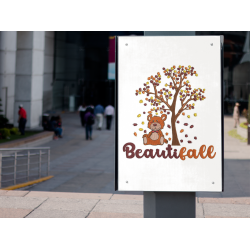Beautifall Tree And Teddy 