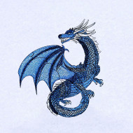Blue Scaled Dragon