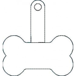 Bone Key Fob - ITH