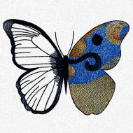Butterfly Starry Night Wing 