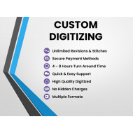 Custom Embroidery Digitizing Service