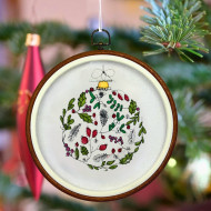 Christmas Leaves Ornament