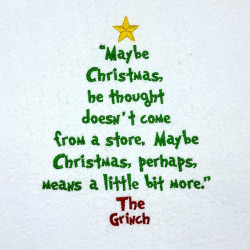 Christmas Means More Christmas Thief Saying