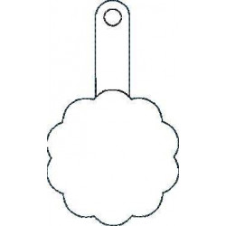 Circle Round Key Fob - ITH