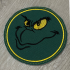 Smiley Christmas Thief Face Coaster