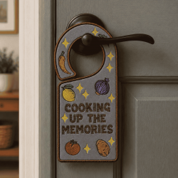 Cooking Up ITH Door Hanger