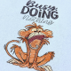 Busy Doing Funny Monkey Saying