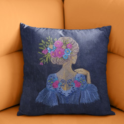 Beautiful Floral Lady