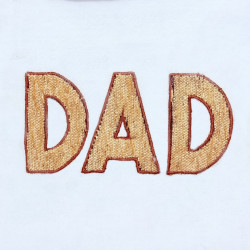 Dad Applique Embroidery Design