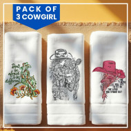 Cowgirl Pack of 3 Embroidery Designs