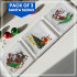Pack of 3 Santa Sleigh Embroidery Designs