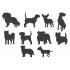Dog Silhouette Pack 2