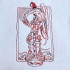 The Tower Dragon Tarot Card