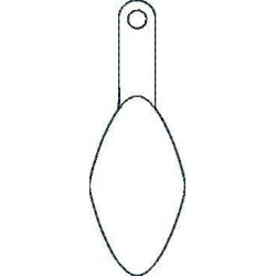 Egg Shape Key Fob - ITH