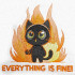 Everything Is Fine Cat