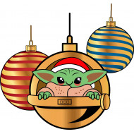 Christmas Baby Galactic Vector Only