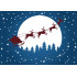 Christmas Sleigh Vector Only