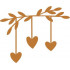 Hearts And Leave Vector Only