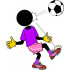 Man Football Illustration Vector Only