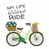 Cycle Illustration Vector Only