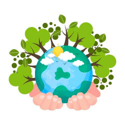Earth Design Vector Only