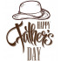 Happy Fathers Day Vector Only