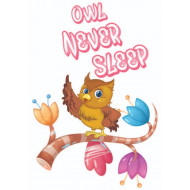 Owl Never Sleep Vector Only