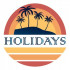 Holidays Vector Only