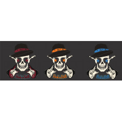 Guitar Skull Vector Pack