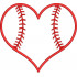 Baseball heart