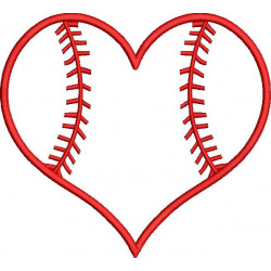 Baseball heart