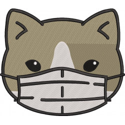 Cat with Mask