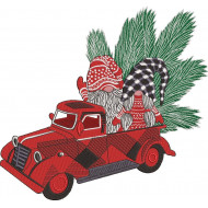 Car With Santa