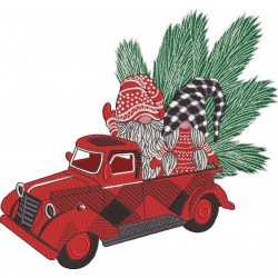 Car With Santa