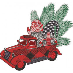 Car With Santa