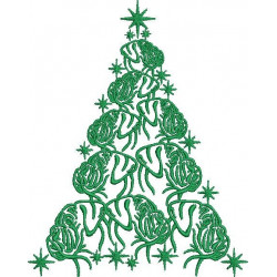 Dogue De Bordeaux Christmas Tree